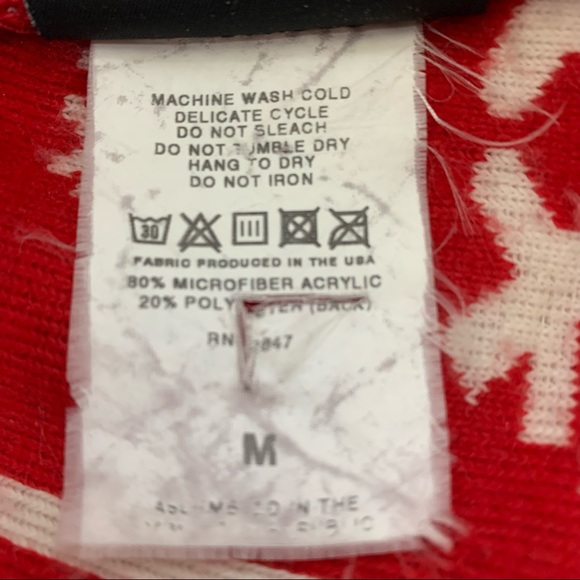 Vintage Art Unlimited Sportswear Winter Landscape Tree Snowflake Teddy Shacket - Picture 12 of 14